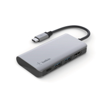 BELKIN Adattatore USB-C Multiport + Ricarica 4in1 100W