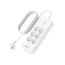 BELKIN Multipresa Parafoudre 6 Prese (USB-A + USB-C)