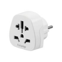 FAIRPLAY Adattatore da Viaggio (Mondo verso Francia)