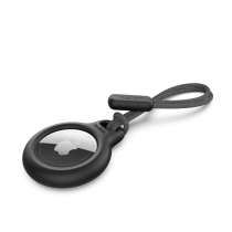 BELKIN Anello di protezione AirTag (Nero) (Tracolla Cordino)