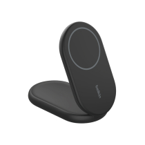 BELKIN Supporto di ricarica magnetica Qi2 (15W) (Nero) (senza adattatore di alimentazione)
