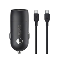 BELKIN Combo Caricatore Auto USB-C (30W) + Cavo USB-C 1m