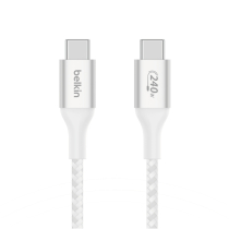 BELKIN Cavo USB-C a USB-C 240W 2m (Bianco)