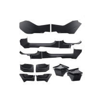 Baseus T-Space TT1 Kit di Protezione Interna Tesla Model 3 Highland 1.0 (12 pezzi) (Nero)