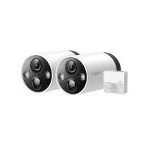 TP-LINK Kit Camera Wi-Fi Esterna 2K Wireless (x2) (Tapo C420S2)