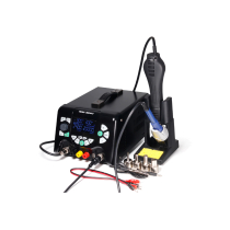 YIHUA 853D 5A v2 Stazione completa 3 in 1