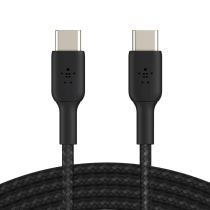 BELKIN Cavo Intrecciato USB-C a USB-C 2m (Nero)
