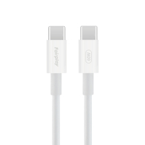 FAIRPLAY Cavo 60W USB-C a USB-C 1m (Bianco)