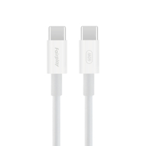 FAIRPLAY Cavo 60W USB-C a USB-C 1m (Bianco) (Bulk)