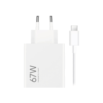 Xiaomi Pack Caricatore 67W + Cavo USB-C (Bianco)
