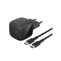 BELKIN Caricatore da Parete 45W + Cavo USB-C a USB-C 1m (PVC) (Nero)