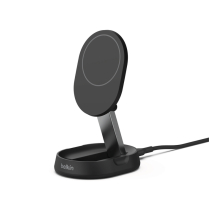 BELKIN Supporto di ricarica magnetico Qi2 e pieghevole (15 W) (Nero)
