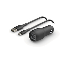 BELKIN Caricatore auto completo USB-C (24W)
