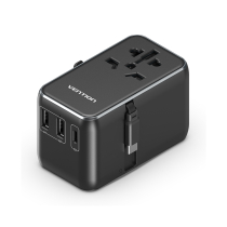 VENTION Adattatore USB 3 Porte GaN con Cavo USB-C