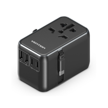 VENTION Adattatore USB 4 Porte GaN con Cavo USB-C
