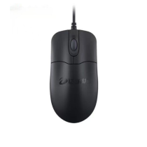 DAREU Mouse con Cavo Compatta (LM101) (Nero)