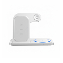 WIWU Station di Ricarica Wireless 3-in-1 (Wi-W020)