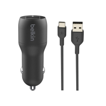 BELKIN Caricatore auto completo USB-C (24W)