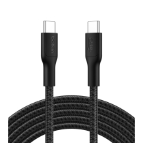 BELKIN Cavo Intrecciato PCR USB-C a USB-C 240W 2.0 3m (Nero)
