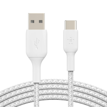BELKIN Cavo Intrecciato USB-C 0,15m (Bianco)