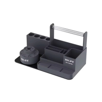 ReLife RL-001H Scatola di Organizzazione con Supporto Girevole (Nero)